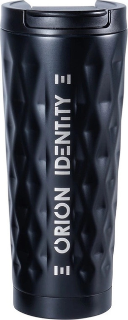 Kubek termiczny Orion stalowy Czarny 500 ml (8592381172800) - obraz 1