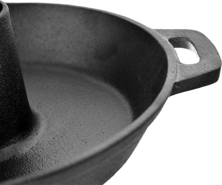 Patelnia Orion Litina ze stojakiem na kurczaka żeliwna 28 cm (8592381190057) - obraz 7