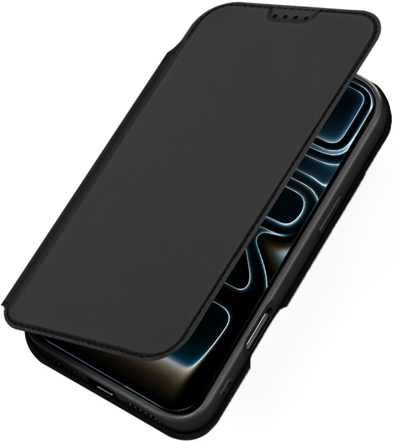 Чохол-книжка Dux Ducis Skin Pro для Apple iPhone 17 Pro Max Black (6971824153248) - зображення 4