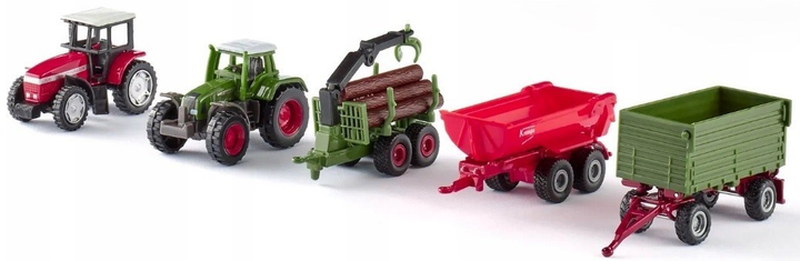 Zestaw zabawek Siku Farmer Technika rolnicza (seria limitowana) 5 szt. (4006874083008) - obraz 3