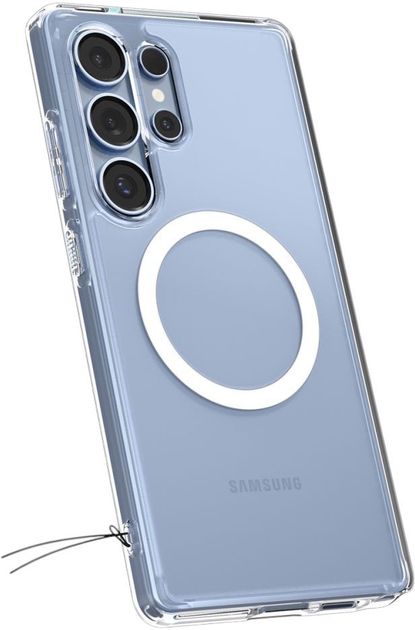 Панель Spigen Ultra Hybrid MagSafe Case для Samsung Galaxy S25 Ultra Clear White (8809971237871) - зображення 6
