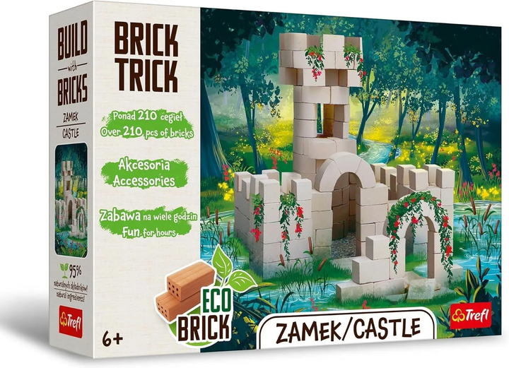 Zestaw klocków Trefl Brick Trick Zamek M (62020) (5900511620207) - obraz 1