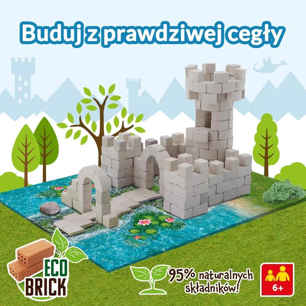 Zestaw klocków Trefl Brick Trick Zamek M (62020) (5900511620207) - obraz 3