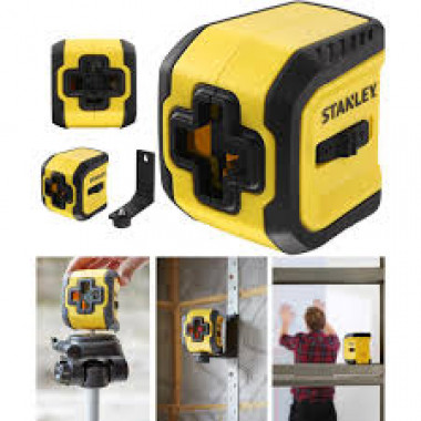 Лазерный (уровень) кросслайнер "DIY CL", красный, дальность 10м, ошибка +/- 0,6мм/10м SDRT_5STHT77611-0 - изображение 3