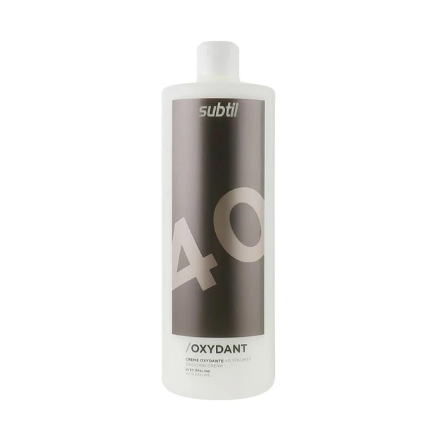 Окислювач 12% Subtil Oxydant Oxydizing Cream 12% 40 Vol 1000 мл - Фото 1 Окислювач 12% Subtil Oxydant Oxydizing Cream 12% 40 Vol 1000 мл - изображение 1