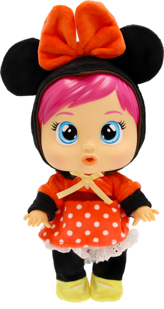 Пупс Cry Babies Disney Любовь и забота Плакса Минни с аксессуарами 26 см (8421134927384) - изображение 5