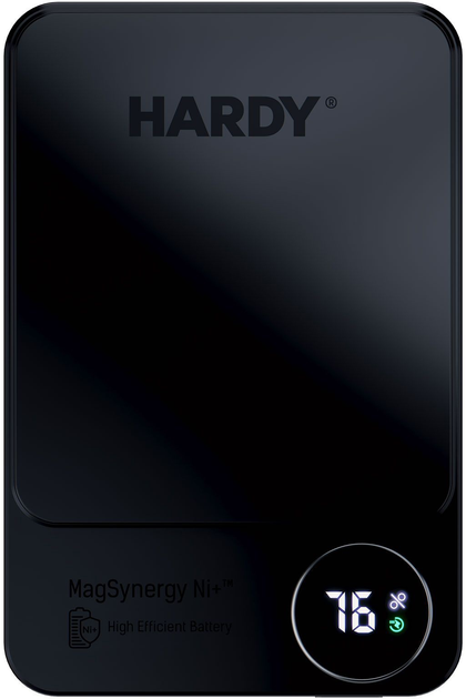 УМБ 3MK HARDY MagSynergy Ni+ 10000 mAh USB-C/Lightning Black (5903108541398) - зображення 1