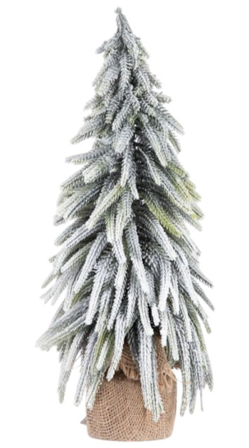 Choinka sztuczna HOMLA 713712 DULA ośnieżona 45 cm (5906496713712) - obraz 1