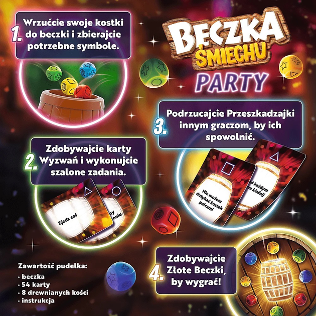 Gra planszowa Trefl Beczka Śmiechu Party (5900511028256) - obraz 4