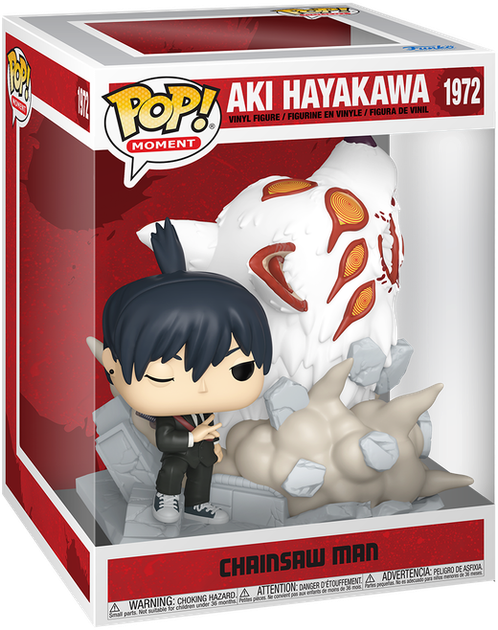 Figurka Funko Pop! Chainsaw Man Moment Aki Hayakawa z Lisim Diabłem 86485 (889698864855) - obraz 1