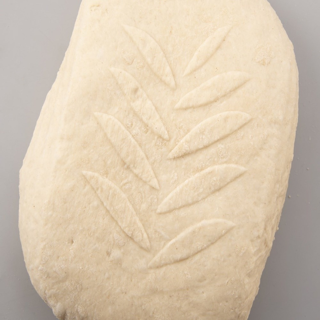 Koszyk do wyrastania chleba Orion rattanowy z motywem liścia 32 x 15 cm (8592381158989) - obraz 8