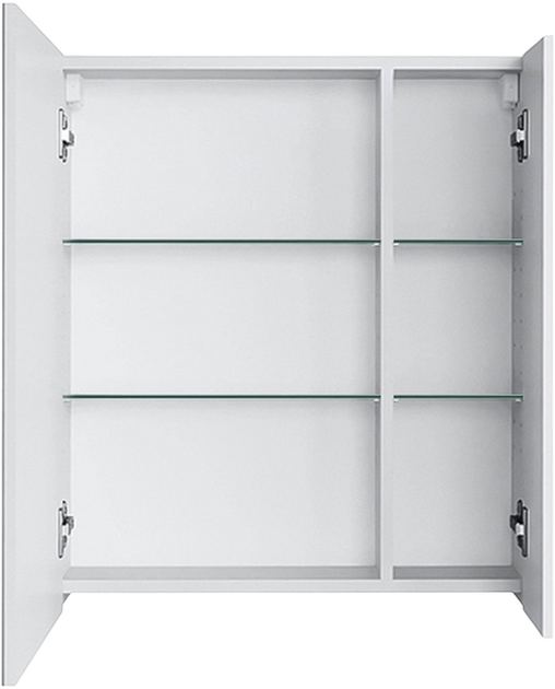 Wisząca szafka łazienkowa z lustrem Riva 13.5 x 57.2 x 66.2 cm Biała (4779019862447) - obraz 2