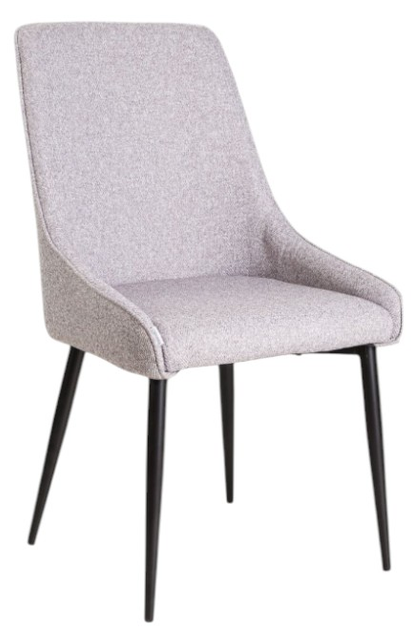 Krzesło do kuchni i salonu HOMLA 737886 SABOR 52 x 52 x 93.5 cm Szare (5906496737886) - obraz 1