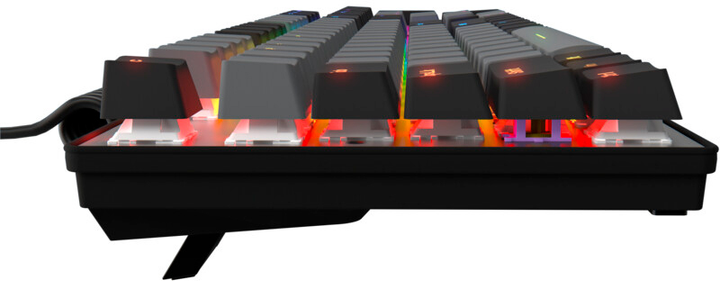 Клавіатура дротова Lorgar Azar 514 RGB USB Black (LRG-GK514B-US) - зображення 9