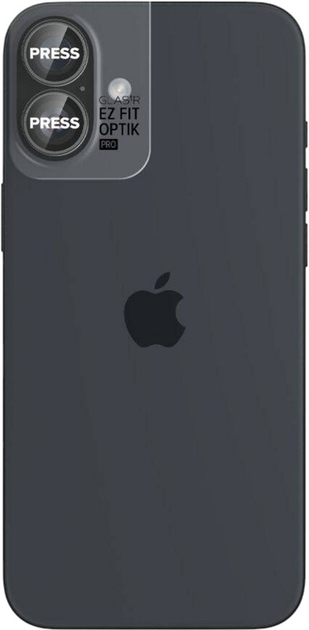 Захисне скло Spigen Glas.tR EZ Fit Optik Pro для Apple iPhone 17/16 Plus/16 Transparent 2 шт. (AGL08531) - зображення 2