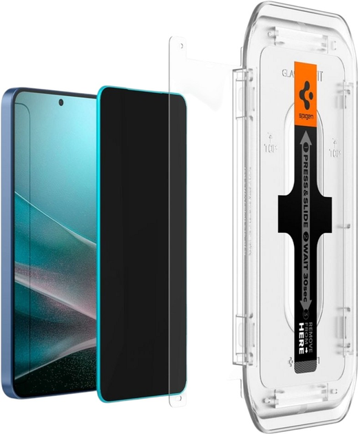 Szkło hartowane Spigen Glas.tR EZ Fit HD Privacy do Samsung Galaxy S25/S24 2 szt. (AGL09308) - obraz 2