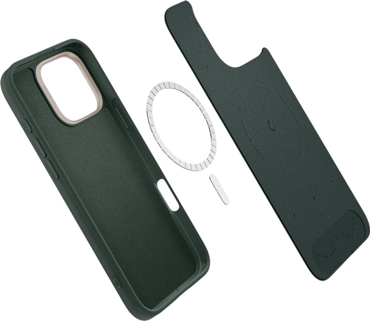 Панель Spigen Cyrill Kajuk MagFit для Apple iPhone 16 Pro Max Forest Green (ACS08398) - зображення 8