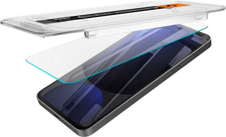 Захисне скло Spigen Glas.tR EZ Fit для Samsung Galaxy S24 FE/A56 2 шт. (AGL08729) - зображення 5