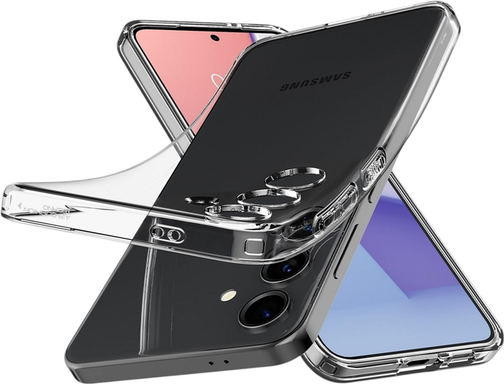 Панель Spigen Liquid Crystal для Samsung Galaxy S24 Plus Transparent (ACS07323) - зображення 4