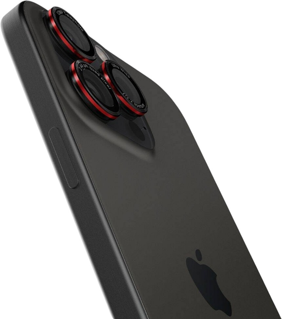 Захисне скло Spigen Glas.tR EZ Fit Optik Pro L-series для Apple iPhone 17 Pro Max/17 Pro/16 Pro Max/16 Pro/15 Pro Max/15 Pro/14 Pro Max/14 Pro Black 2 шт. (AGL05217) - зображення 5