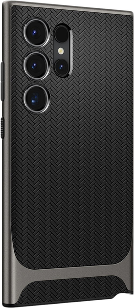 Панель Spigen Neo Hybrid для Samsung Galaxy S24 Ultra Gunmetal (ACS07305) - зображення 5