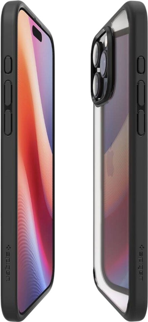 Панель Spigen Ultra Hybrid T MagFit для Apple iPhone 16 Pro Max Matte Black (ACS07996) - зображення 4
