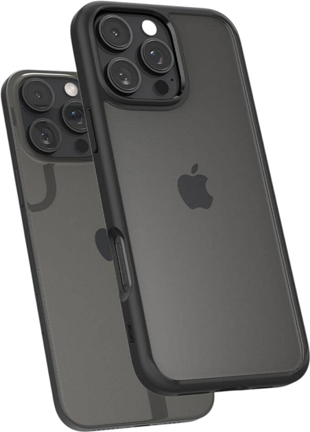 Панель Spigen Ultra Hybrid T MagFit для Apple iPhone 16 Pro Max Matte Black (ACS07996) - зображення 5
