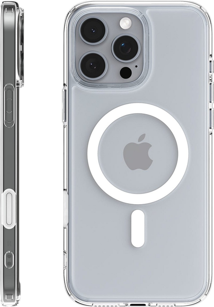 Панель Spigen Ultra Hybrid T MagFit для Apple iPhone 16 Pro White (ACS08512) - зображення 5