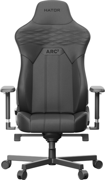 Кресло для геймеров Hator Arc 3 XL PU Black (HTC3400XL) - Фото 2 Кресло для геймеров Hator Arc 3 XL PU Black (HTC3400XL) - изображение 2