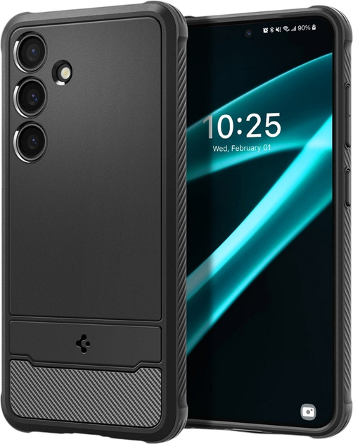 Панель Spigen Rugged Armor для Samsung Galaxy S24 Plus Matte Black (ACS07326) - зображення 3