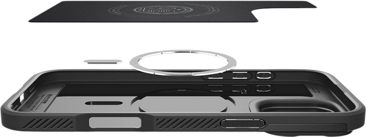Панель Spigen Optik Armor MagFit для Apple iPhone 16 Pro Max Black (ACS08015) - зображення 5