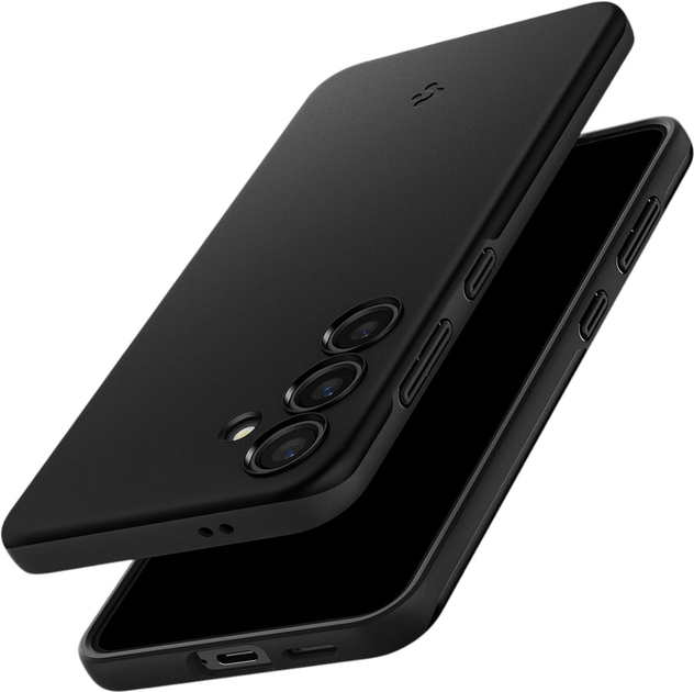 Etui Spigen Thin Fit do Samsung Galaxy S24 Black (ACS07341) - obraz 5