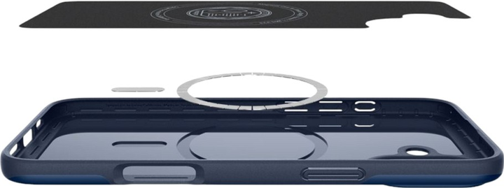 Панель Spigen Thin Fit MagFit для Apple iPhone 16 Navy Blue (ACS08187) - зображення 6