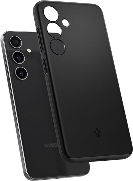 Etui Spigen Thin Fit do Samsung Galaxy S24 Black (ACS07341) - obraz 7