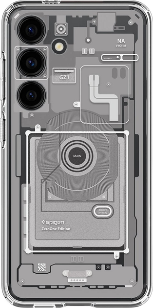 Etui Spigen Ultra Hybrid Zero One do Samsung Galaxy S24 White (ACS07351) - obraz 1