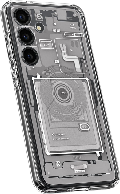 Etui Spigen Ultra Hybrid Zero One do Samsung Galaxy S24 White (ACS07351) - obraz 6