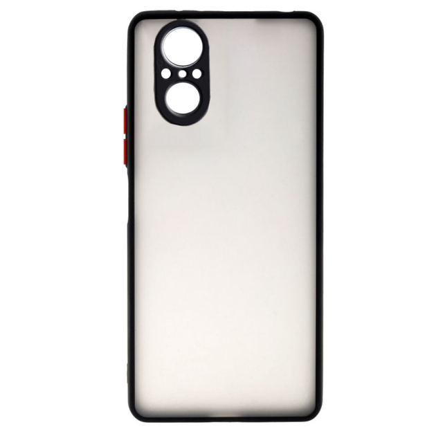 Чохол-накладка TPU Color Matte Case для Huawei Nova 9 SE black - Фото 1 Чохол-накладка TPU Color Matte Case для Huawei Nova 9 SE black - зображення 1