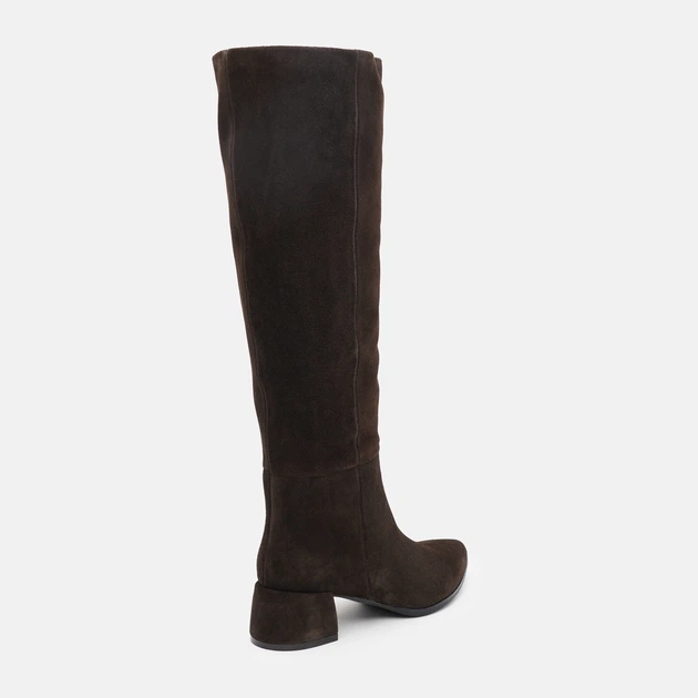 Женские сапоги замшевые Ashoes 4070 36 23.5 см Темно-коричневые (AS2000000022642) - Фото 5 Женские сапоги замшевые Ashoes 4070 36 23.5 см Темно-коричневые (AS2000000022642) - изображение 5