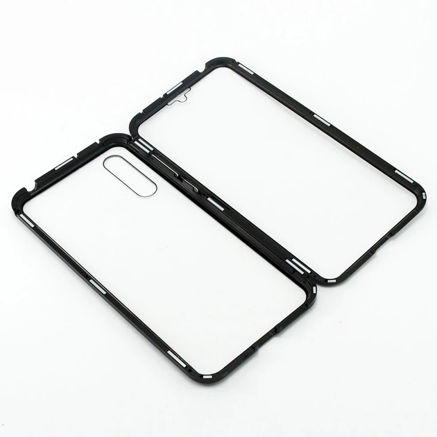 Накладка бампер магнит Bakeey Metal Frame 360° для Xiaomi Mi CC9 Black - Фото 3 Накладка бампер магнит Bakeey Metal Frame 360° для Xiaomi Mi CC9 Black - изображение 3