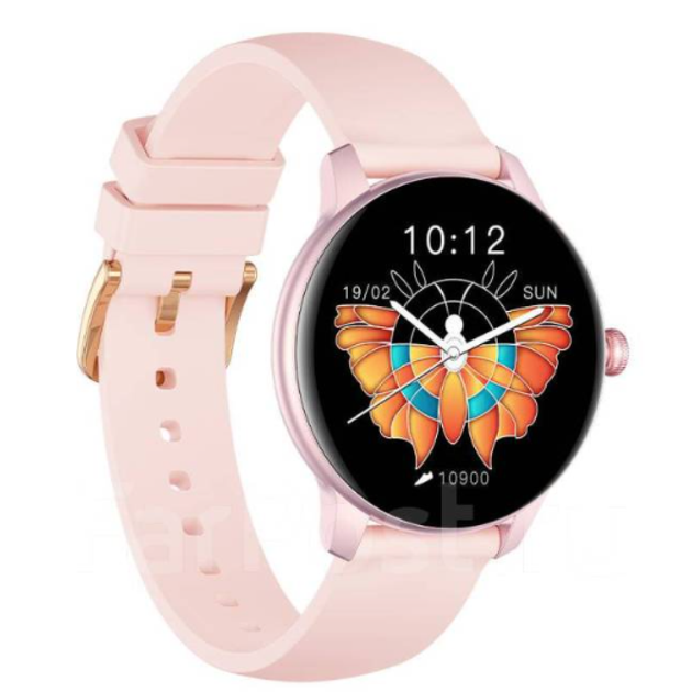Смарт Часы Hoco Y6, pink-gold - Фото 1 Смарт Часы Hoco Y6, pink-gold - зображення 1