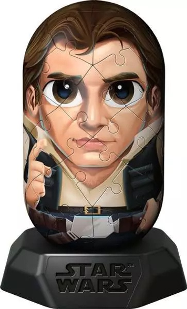 Пазл 3D Ravensburger Hylkies Хан Соло 54 елементи 12008006 (4005555080060) - зображення 2