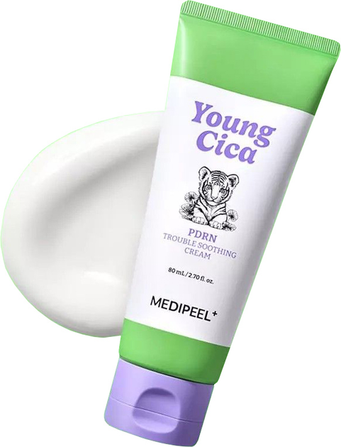 Крем для обличчя Medi-Peel Young Cica PDRN Trouble Soothing заспокійливий 80 мл (8809941824315) - зображення 3
