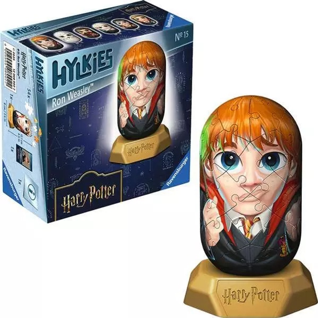 Пазл 3D Ravensburger Hylkies Рон Візлі 54 елементи 12008002 (4005555080022) - зображення 3