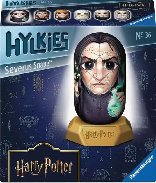 Пазл 3D Ravensburger Hylkies Северус Снейп 54 елементи 12008023 (4005555080237) - зображення 1