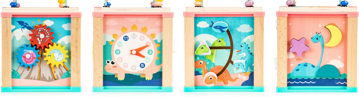 Drewniana kostka edukacyjna EcoToys sorter mula (5903769970100) - obraz 5