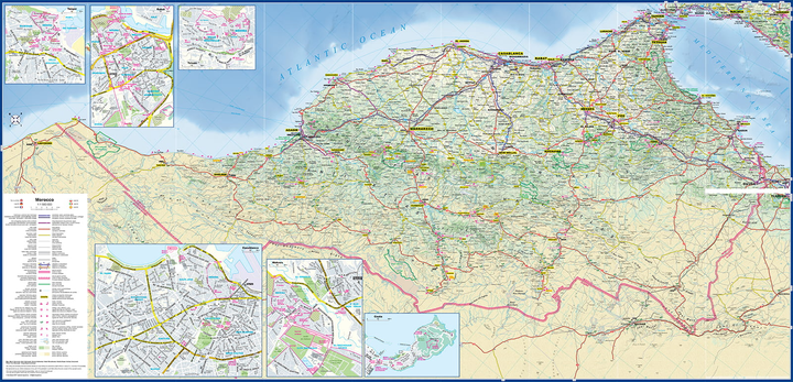 Atlas Wysoki. Maroko Laminowana mapa trekkingowa 1:100 000 (9788361155812) - obraz 5