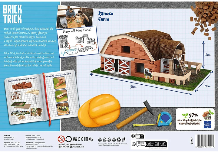 Klocki ceramiczne Trefl Brick Trick Ranczo (61917) (5900511619171) - obraz 5