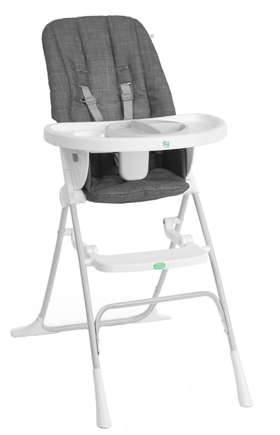Стільчик для годування Ingenuity Sun Valley Сіре (0074451169906) - зображення 1