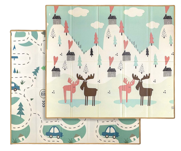 Mata piankowa Milly Mally Play Pastel Deer T1 (5907090700665) - obraz 1