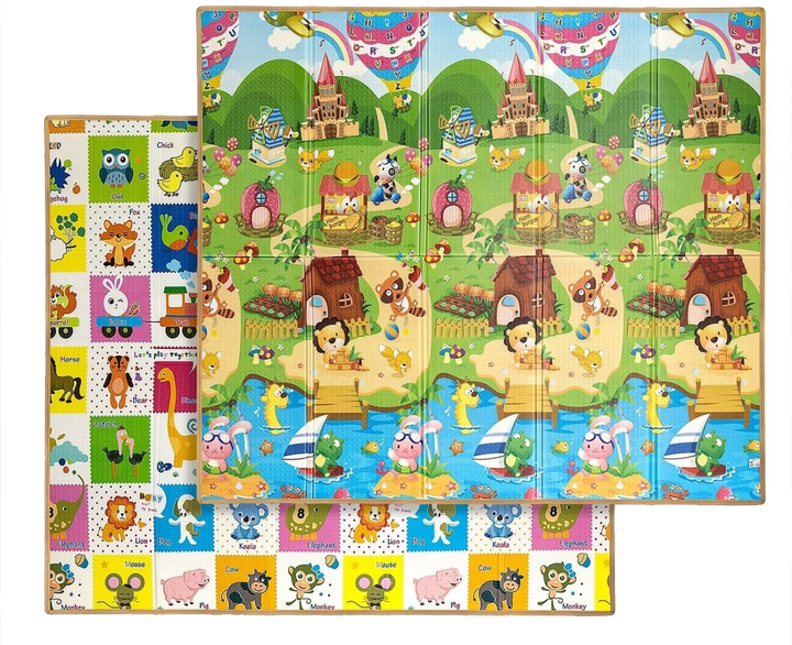 Килимок ігровий Milly Mally Play Colourful Animals T1 (5907090700641) - зображення 1